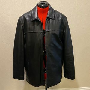 Wilson's Leather M Julian Black Leather Jacket
